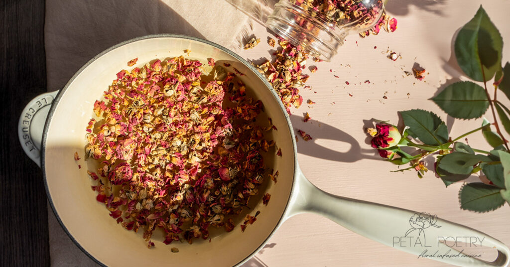 Making Homemade Rose Water- Petal Poetry