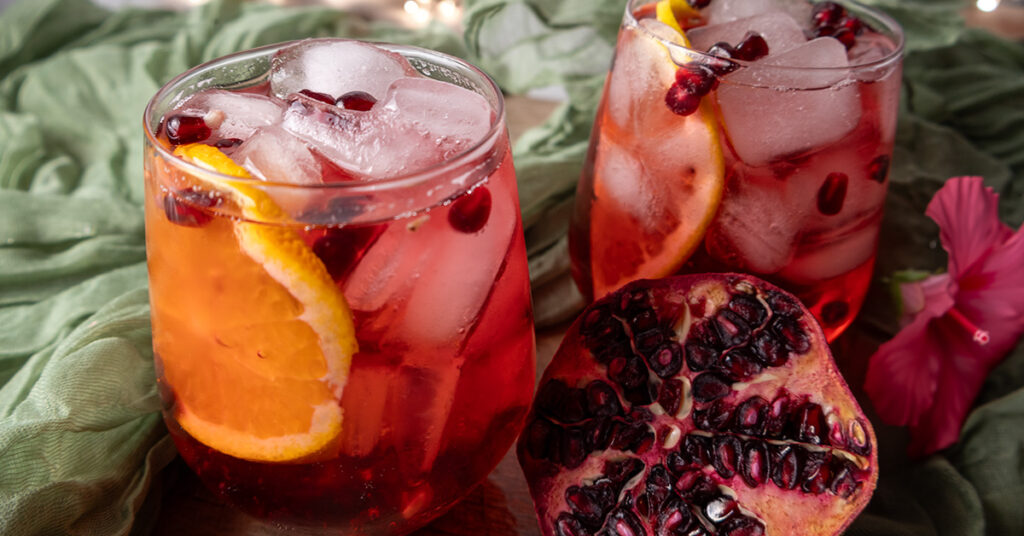 Sparkling Pomegranate Prosecco Punch- What is a Prosecco Punch?