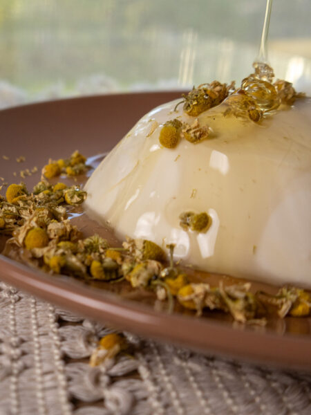 Feature Image Honey Chamomile Panna Cotta