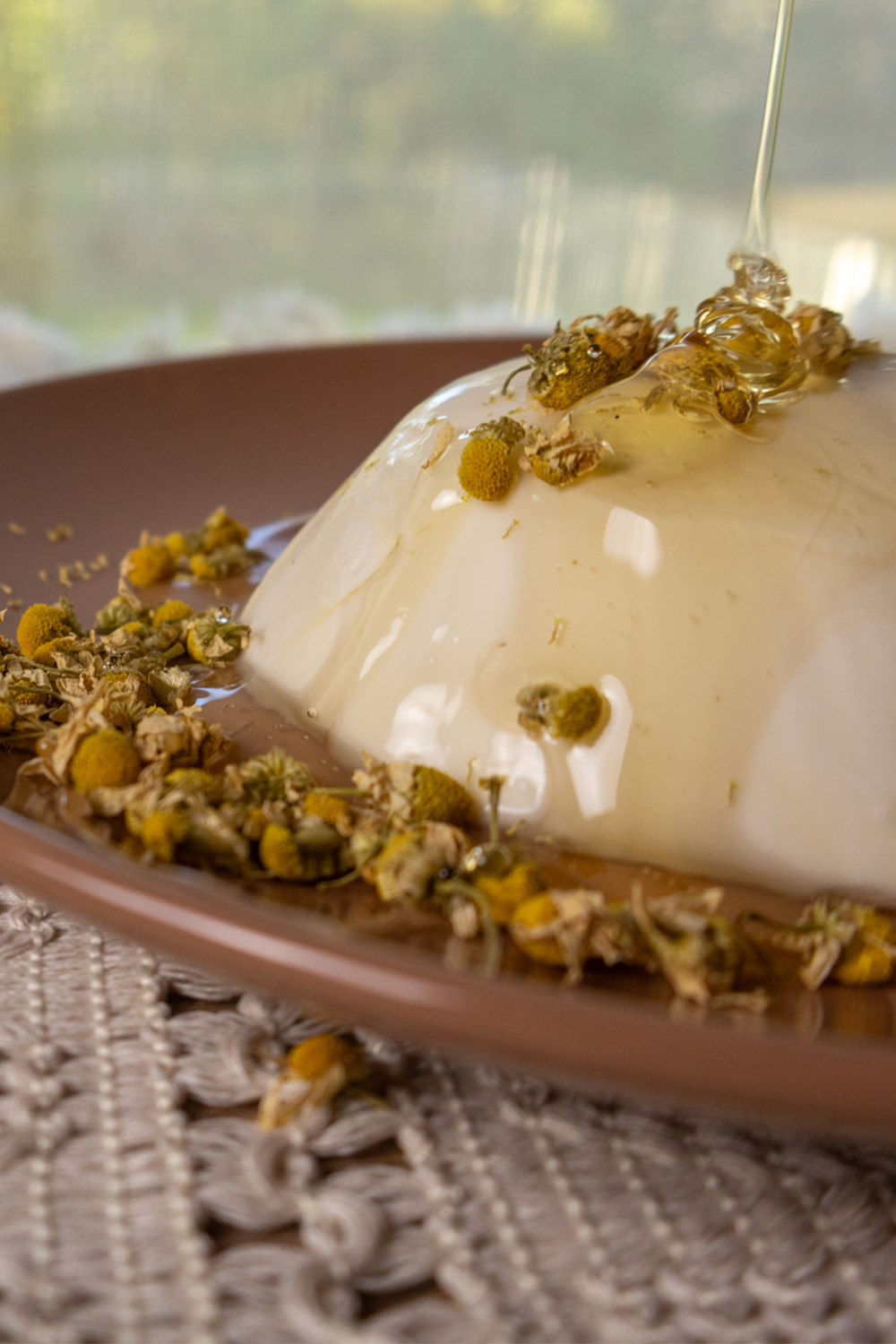 Feature Image Honey Chamomile Panna Cotta