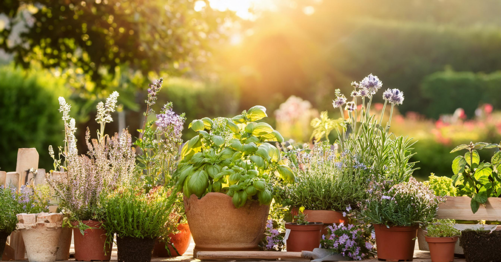 Tea garden plants