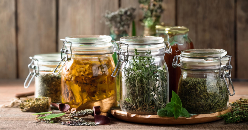 Storing and preserving herbs