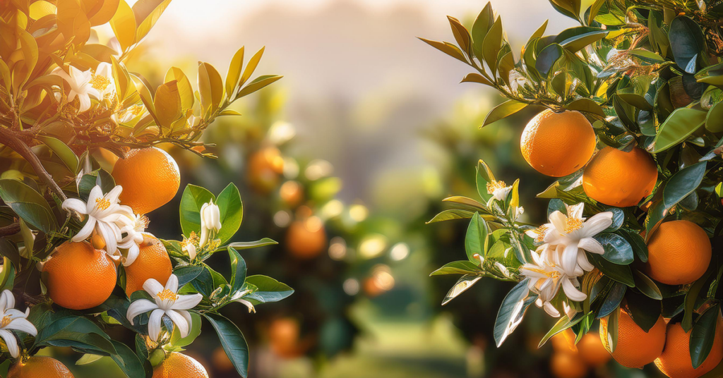 Orange blossoms spotlight